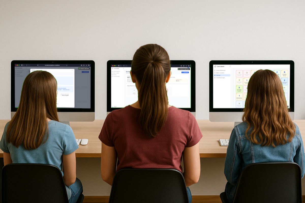 Schüler beim Lernen