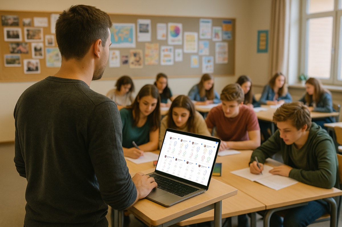 Lehrer im Schulkontext