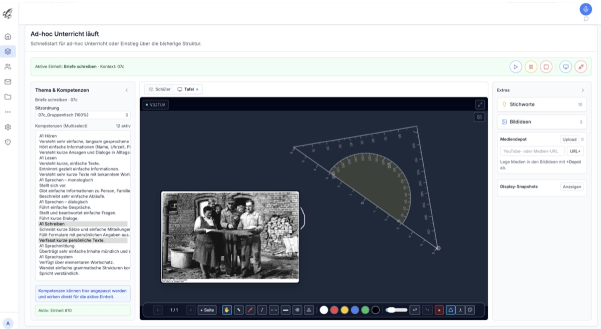 Smartboard-Steuerung